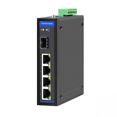 海維Haiview 1光4電千兆SFP 工業級交換機